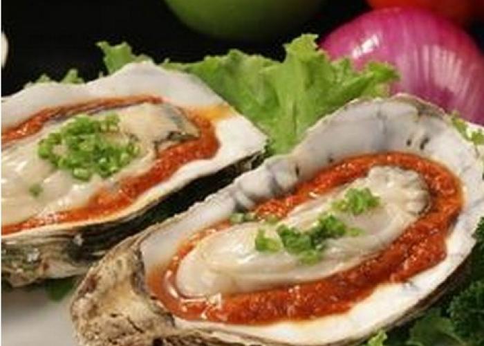 烤肉之蒜蓉烤生蚝