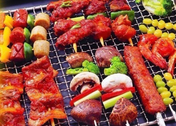 缤纷蒜香烤肉串