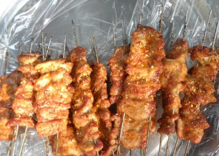 烤肉技术之吊烤猪排