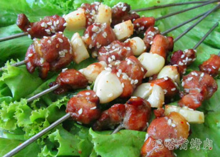 蒜瓣烤肉的做法