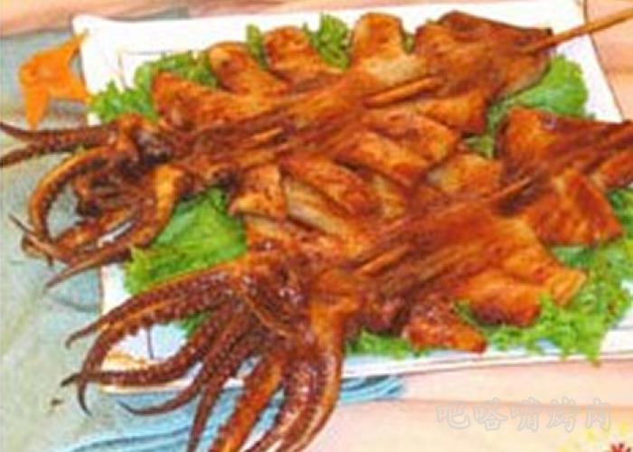 烤肉技术之烤鱿鱼怎么做