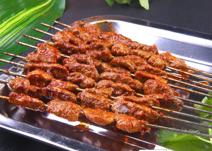 烤羊肉串好吃吗