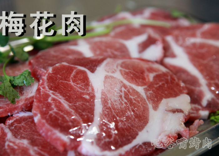 梅花肉做的烤肉口感不错