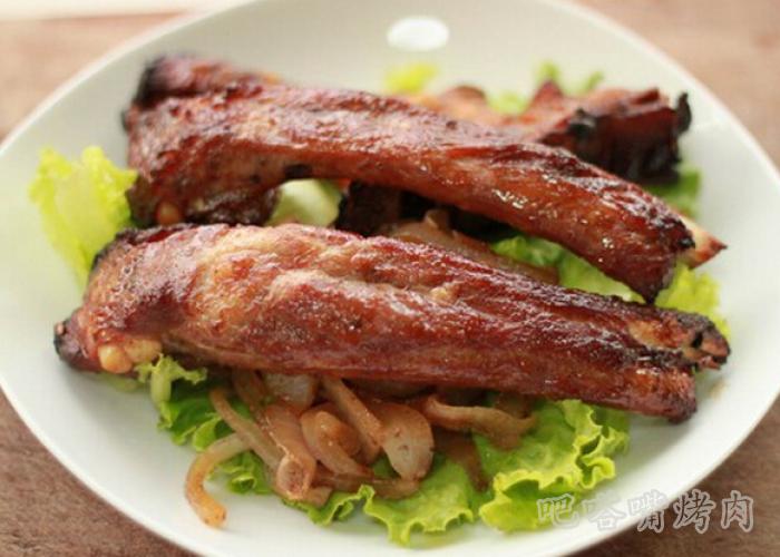 孜然黄豆酱烤肋排的烤肉配方