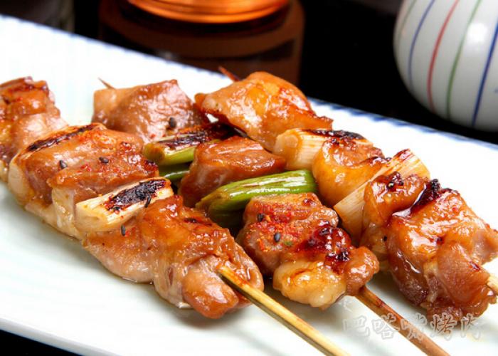 酱烤鸡肉串的烤肉做法