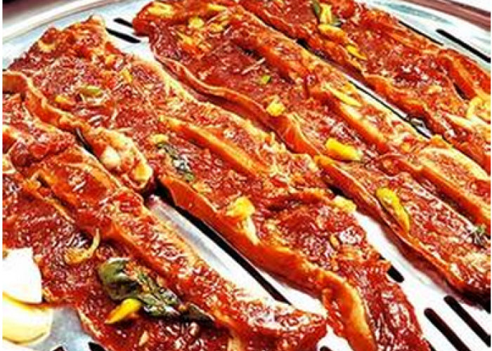 口感味道非常独特的烤肉的腌制方法