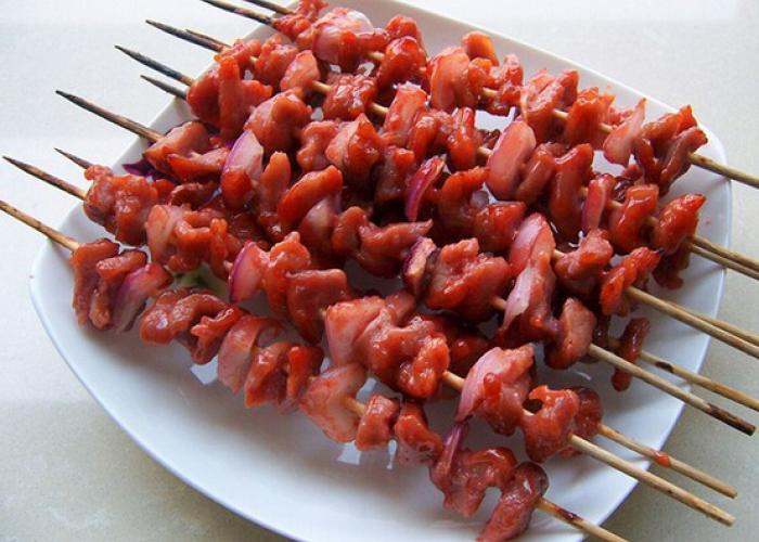 分享叉烧烤肉串的烤肉配方