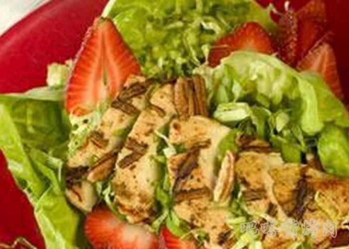 韩国烤肉加盟店介绍时蔬烤鸡腿肉的做法