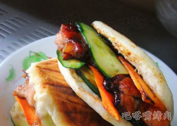 照烧鸡腿烧饼韩国烤肉加盟教你做法步骤