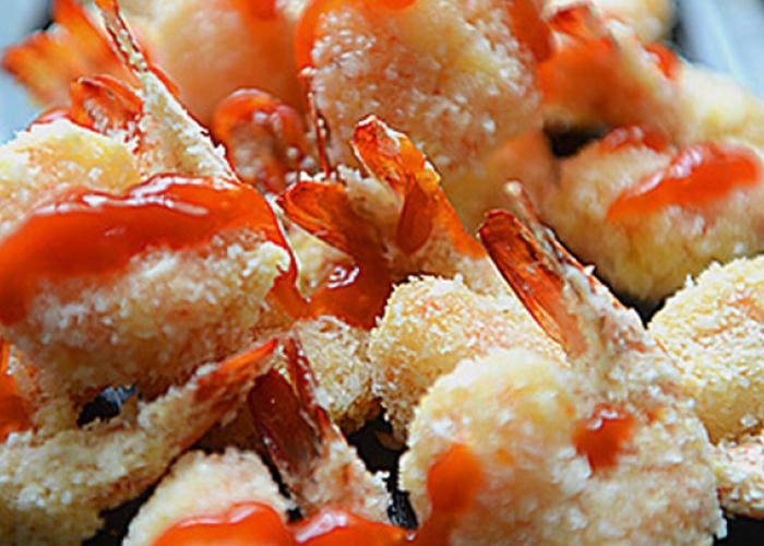 韩国烤肉店具体分析椰蓉烤虾的做法