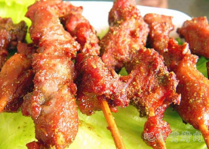 韩国烤肉店详解新疆生烤羊肉串的做法步骤