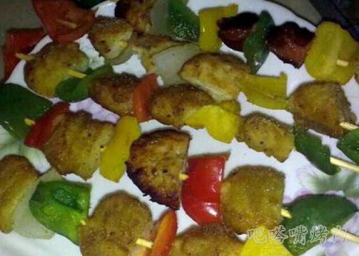 烤肉加盟店浅析秘制五彩烤肉的做法