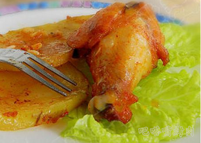 过您和家人一起吃土豆蒜香鸡翅根