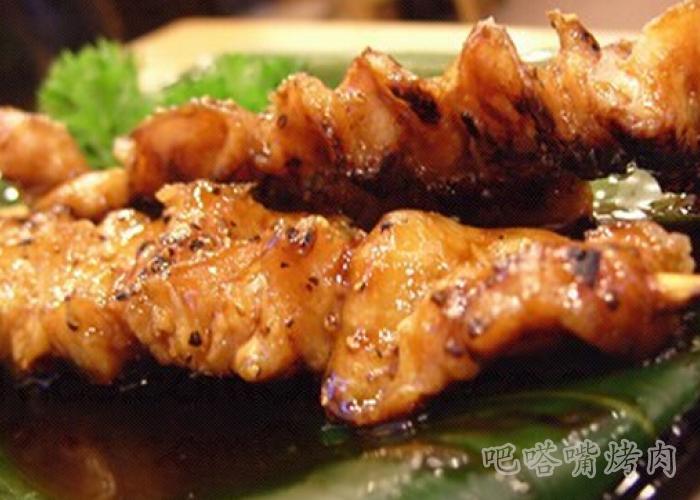 了解白果串烧猪颈肉的烤肉做法