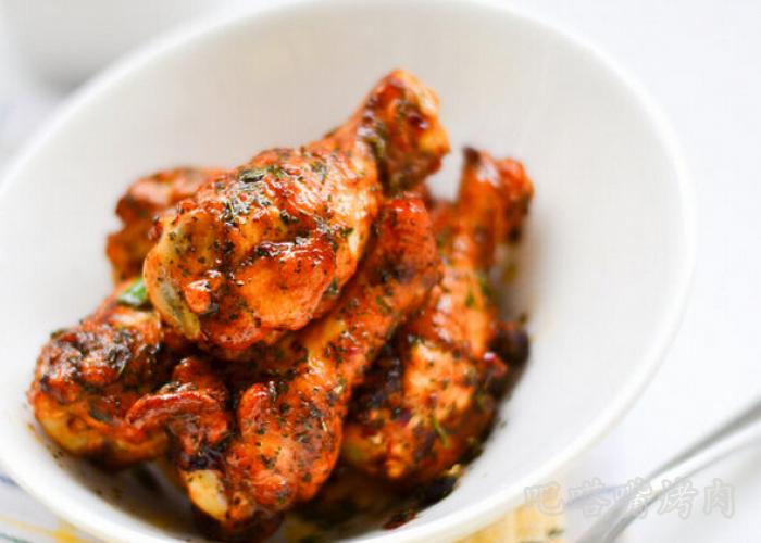 香辣豆豉酱烤翅根的烤肉做法