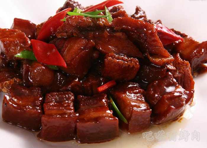 极简版鱼鲞烤肉的做法