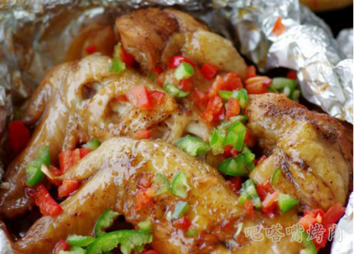 果香红酒烤鸡翅含热量少