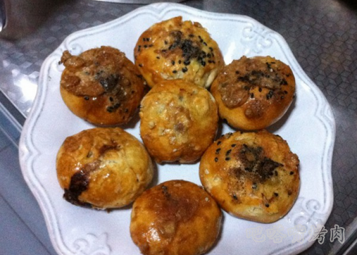 空气炸锅生活之烤肉酥饼