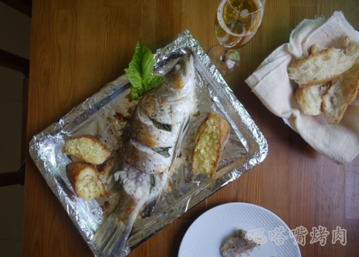 一个人的寂寞罗勒烤鱼