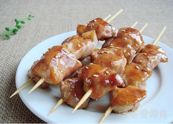 蜜汁双味牛肉烤串