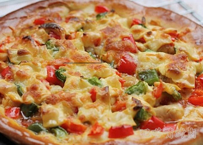 新奥尔良烤肉披萨的做法详解
