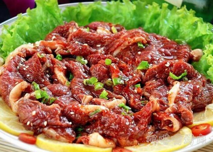 韩国烤肉店教你做烤肉味香麻肉