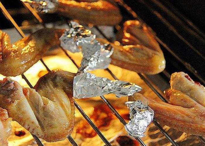 烤肉之柠香锡纸包烤鸡翅