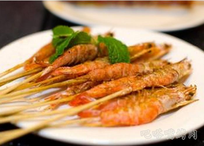烤肉之烤虾干的做法
