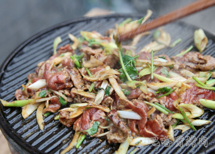 炙子烤肉的做法