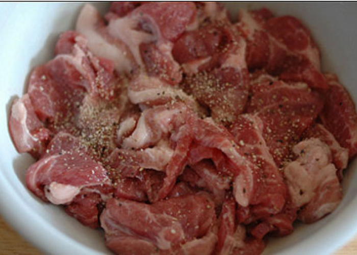 舌尖上的美味食物胡萝卜回锅烤肉