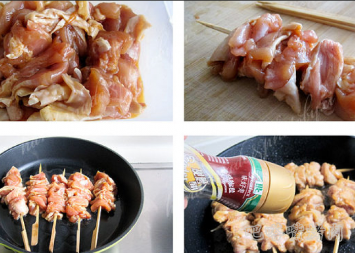 巧用平底锅做烤肉