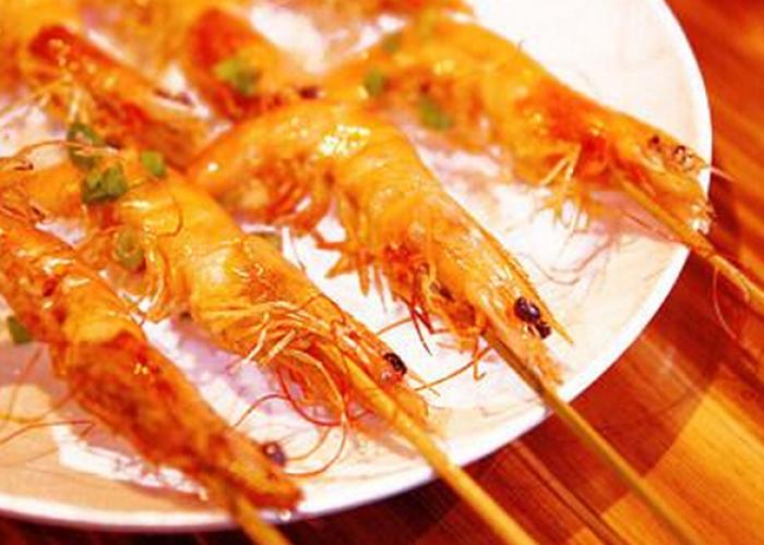 酥烤虾串的烤肉配方