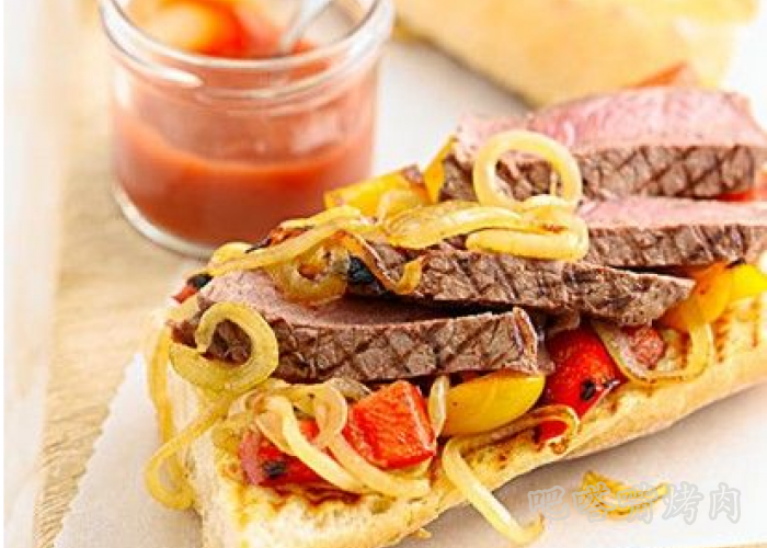 韩国烤肉三明治的做法