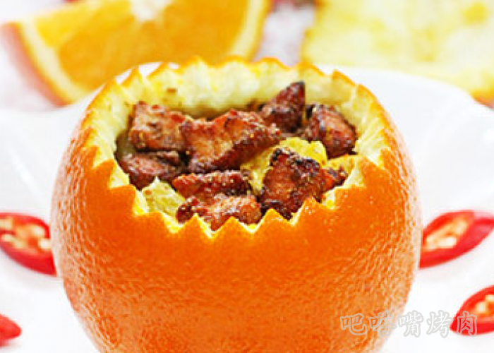 韩国烤肉教您香橙孜然羊肉盅的做法