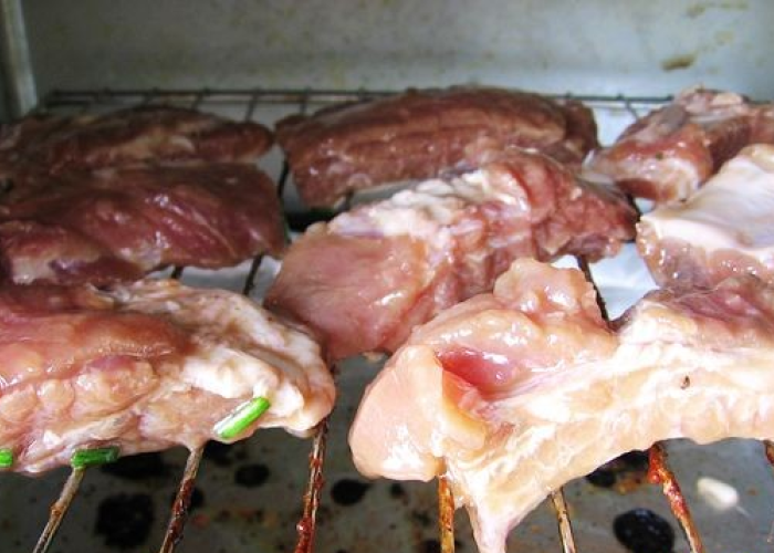 美食照烧孜然烤排骨