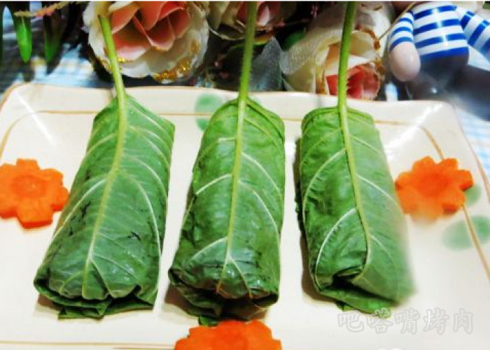 韩国烤肉告诉您苏子叶卷包肉做法步骤