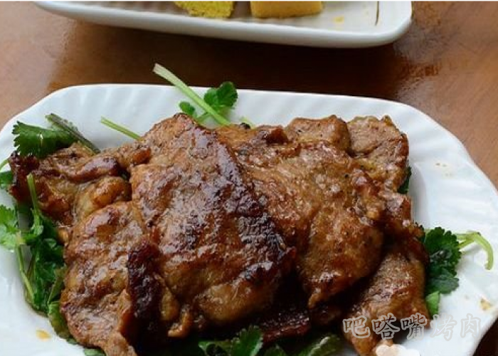 韩国烤肉教您姜汁煎猪扒做法步骤