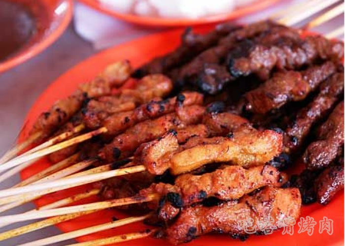 韩国烤肉教您花生酱烤肉串的做法步骤