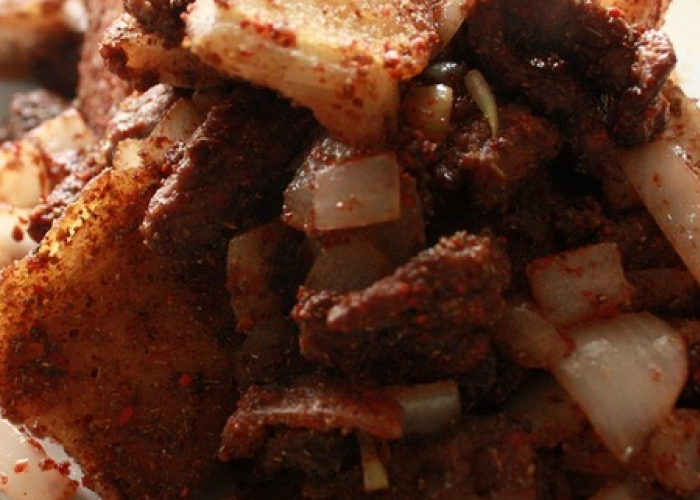 美味烤肉末脆饼的做法步骤