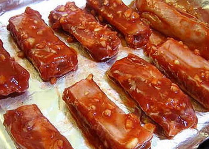 韩国烤肉店分享烤排骨的做法