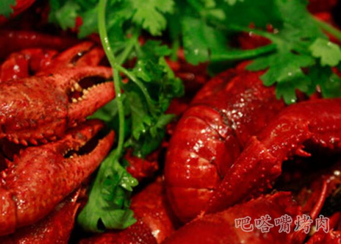 海鲜面豉酱烧龙虾的烤肉配方