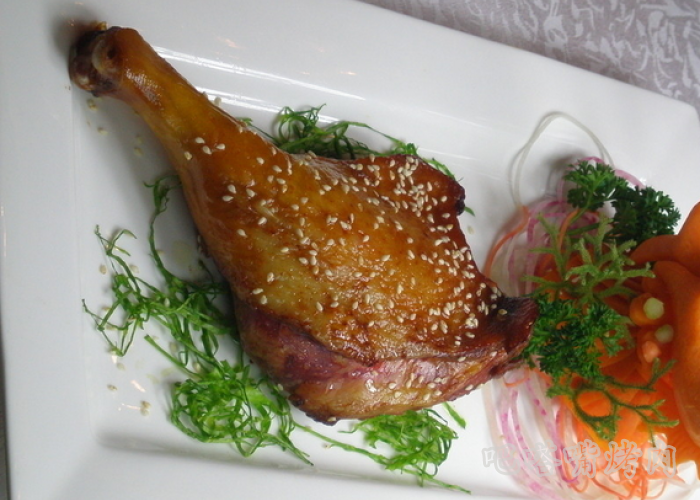 非常简单的烤鸭腿懒人也可以做