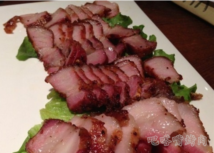 清淡爽口的绿茶烤肉