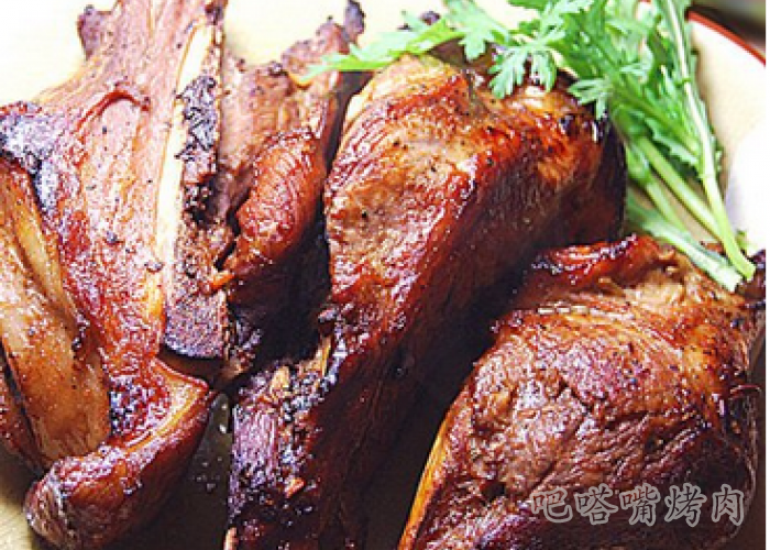 美味好吃秘制黑胡椒烤肉