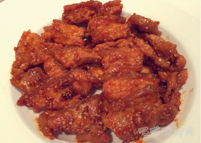 韩国人自喜欢的韩式烤五花肉