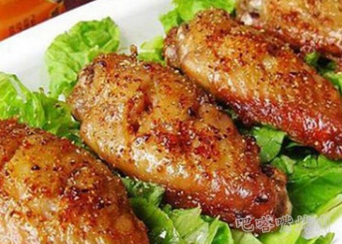 教你做无油香辣烤鸡翅