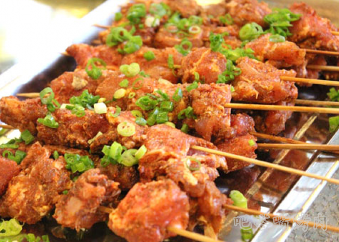 好吃美味烧烤排骨