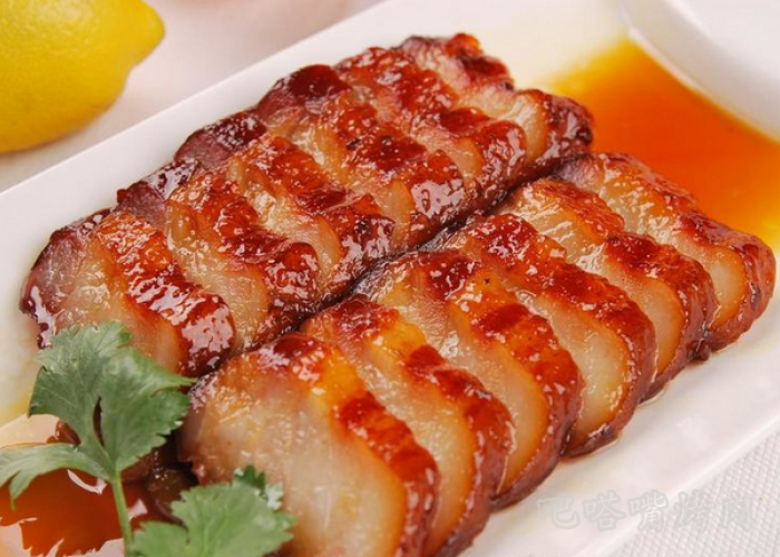 细滑爽口的秘制叉烧肉