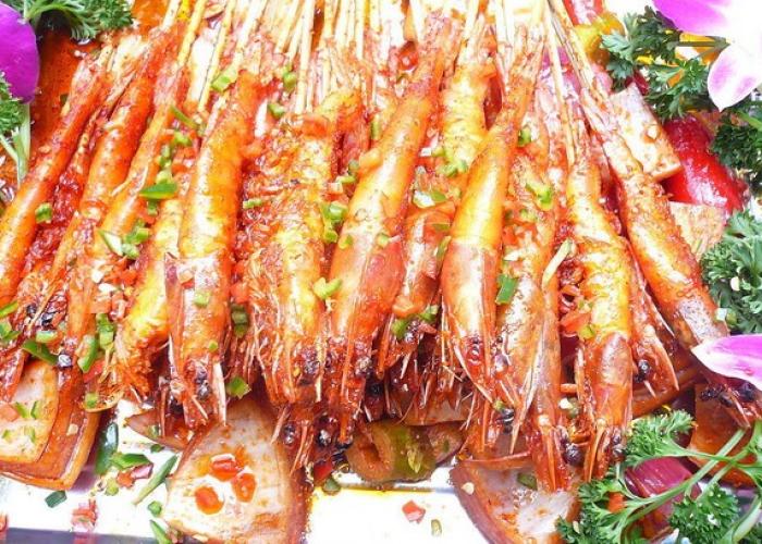 烤肉技术之烤龙虾