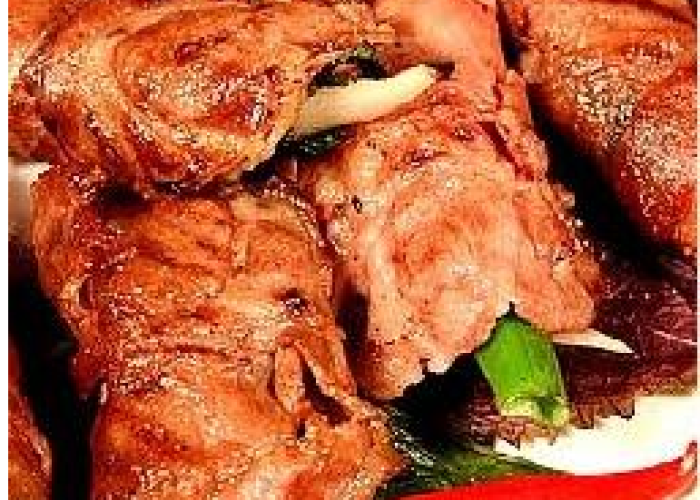 味道难忘的紫苏羊肉卷
